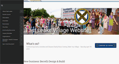 Desktop Screenshot of east-leake.co.uk